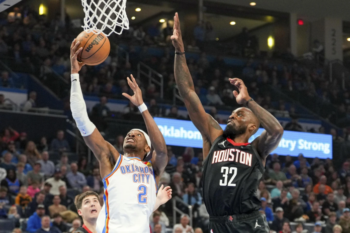 NBA: Rockets Limit Shai Gilgeous-Alexander to Quiet Night, Ending OKC’s Road to 70 Wins