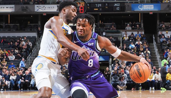 Retooled Jazz Take Down Pacers as Isaiah Collier Makes History