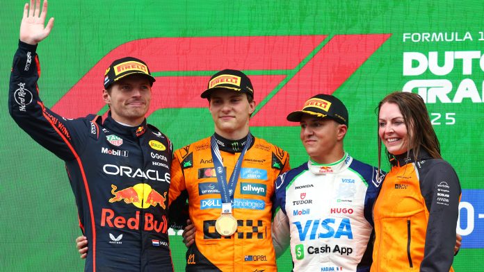 1/2 of the Papaya Brothers, Oscar Piastri, Wins the F1 Dutch Grand Prix
