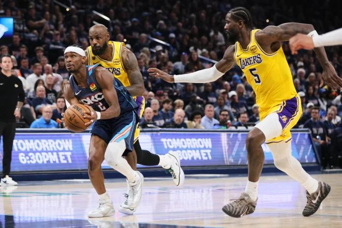 NBA Daily Metrics: SGA and the Thunder Flatten Lakers; Mitchell Leads Cavs to a Crucial Win Against Pistons
