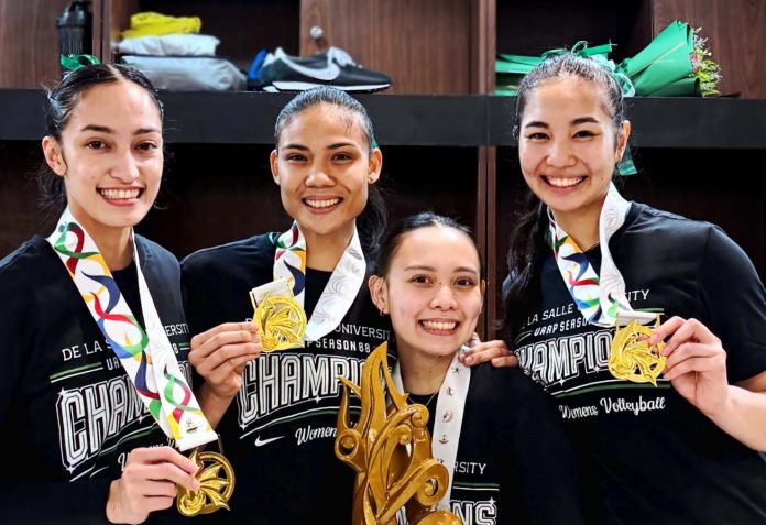 UAAP Volleyball: Ramil De Jesus Grateful as La Salle’s ‘Batch 122’ Runs It Back for One Last Ride