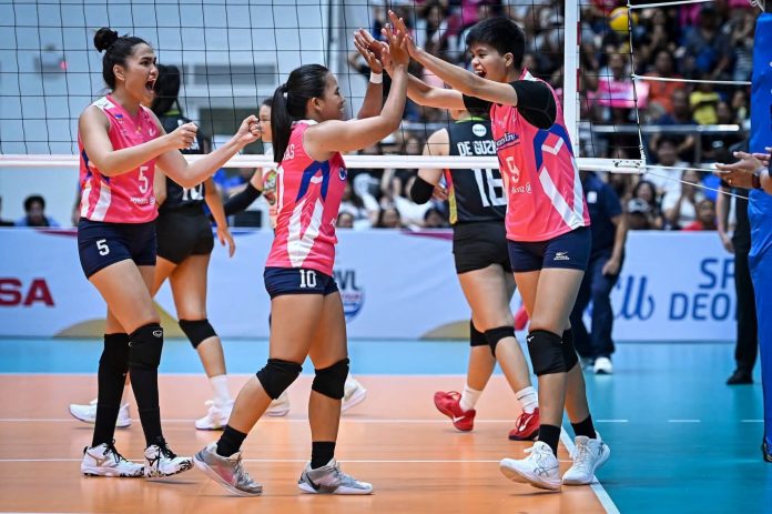 2026 PVL On Tour: Short-Handed Creamline Takes Down Nxled for Rousing Debut