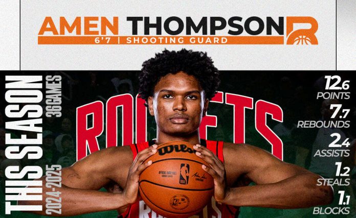 Amen Thompson: A Rising Star with Exciting Promise and Tenacious Defense