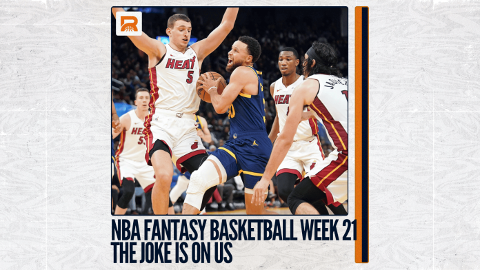 NBA Fantasy Basketball WEEK 21 (March 24 to March 30)