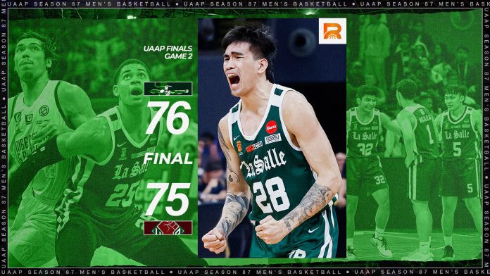 UAAP Finals: Kevin Quiambao Forces Do-or-die Against UP