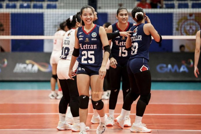 NCAA Season 101 Women’s Volleyball: Letran’s Gia Maquilang Braces for Benilde Fightback Ahead of Game 2