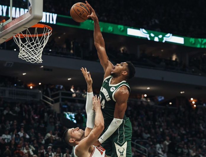 NBA: Giannis Antetokounmpo Poured 41 Points as Bucks Rallied Past Bulls