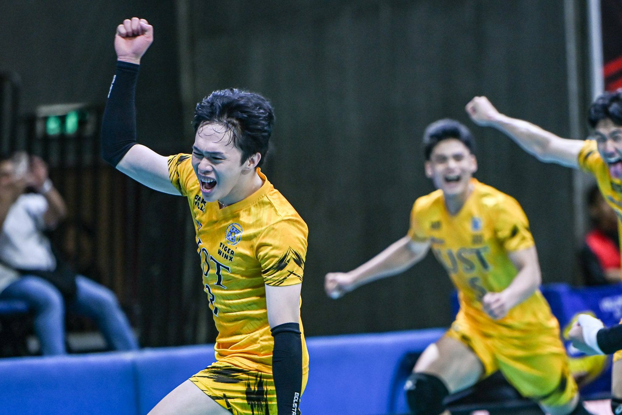 UAAP Season 88 Men’s Volleyball: UST Ends La Salle’s Win Streak on Josh Ybañez’s Birthday