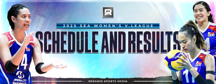 2025 SEA Women’s V.League Leg 2: Schedule, Standings, Results