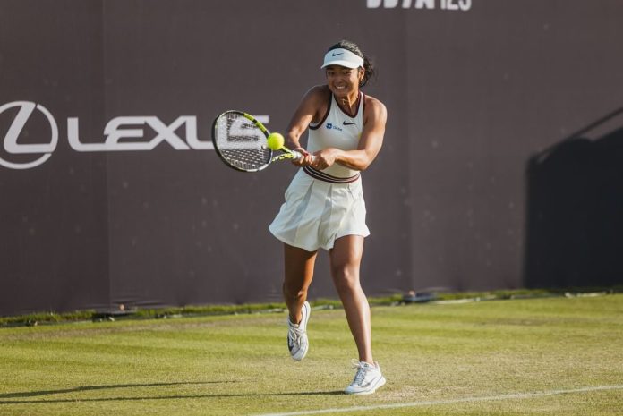 Alex Eala Collects 1st Win in Nottingham Open Qualifiers