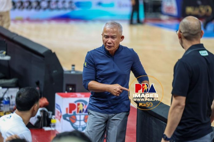 Chot Reyes Assures Thought Process Is Always Clear Even When He Loses His Cool