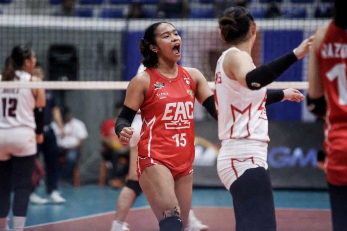 NCAA Season 101 Women’s Volleyball: Joy Perez Fights Off Fatigue, Hopes EAC Shows ‘Killer Instinct’ vs. Perpetual