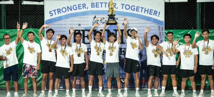 UAAP Season 87 Tennis: N.U. and UST Makes History as Champions