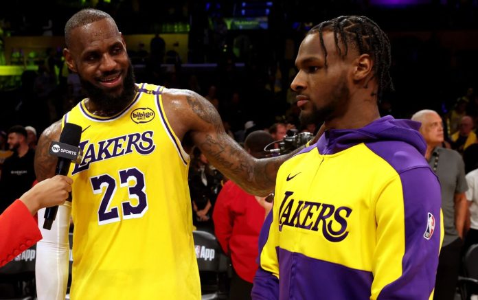 From History to DNP: Bronny James Rides Bench in Lakers Win as G League Stint Looms