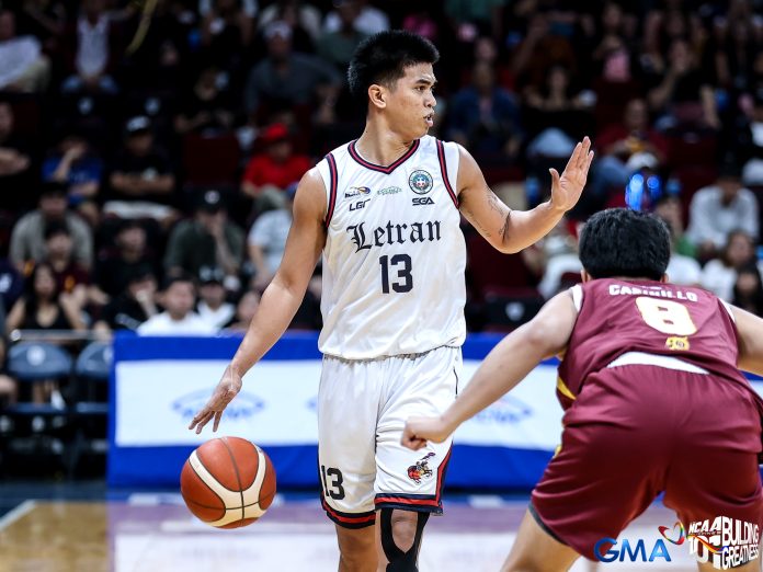 NCAA Season 101 (Semifinals): Jonathan “Titing” Manalili of Letrán Knights on his Biggest Learning as a Rookie – “Huwag mag relax.”