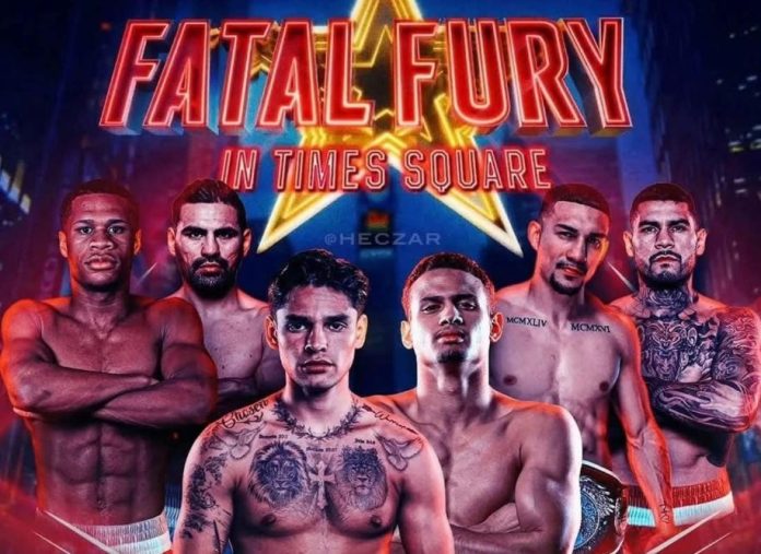 Ryan Garcia, Devin Haney Headline Massive Times Square Triple-Header in New York