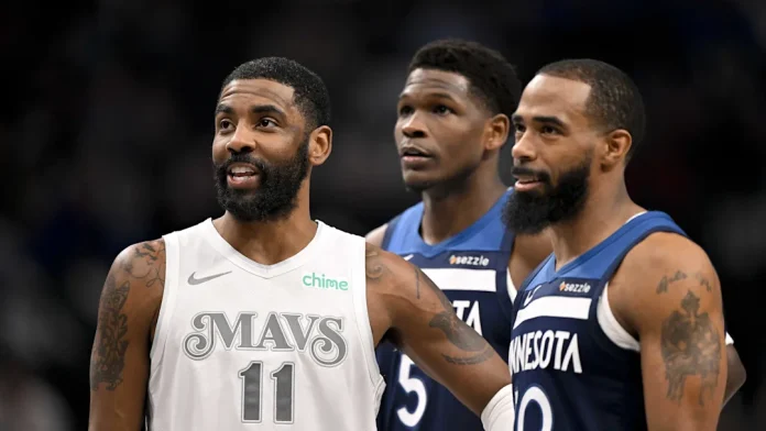 NBA: Kyrie, Mavericks Almost Survived the Timberwolves, but Supporting Cast Was Nowhere to be Found