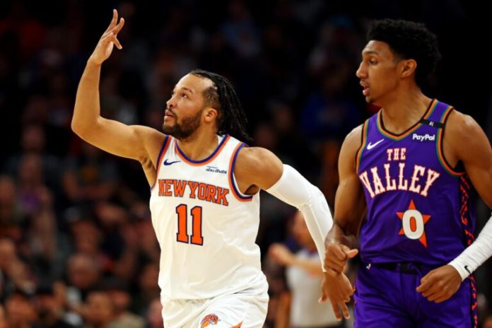 NBA: Jalen Brunson Was Raining Threes as Knicks Demolished the Suns