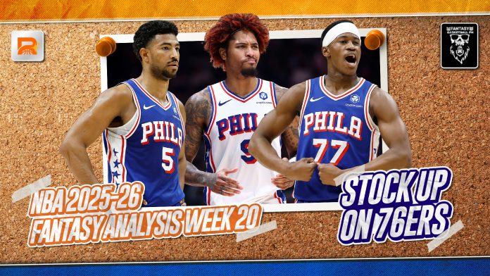 NBA 2025-26 Fantasy Basketball Schedule Analysis: Week 20