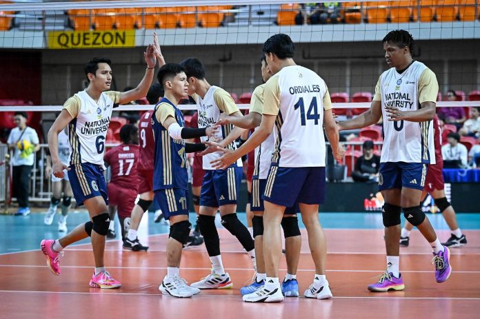 UAAP Season 88 Men’s Volleyball: NU Sweeps UP for Bounce-Back Win