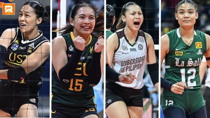 UAAP Season 87 Women’s Volleyball: How Can La Salle, UST, FEU, and UP Qualify