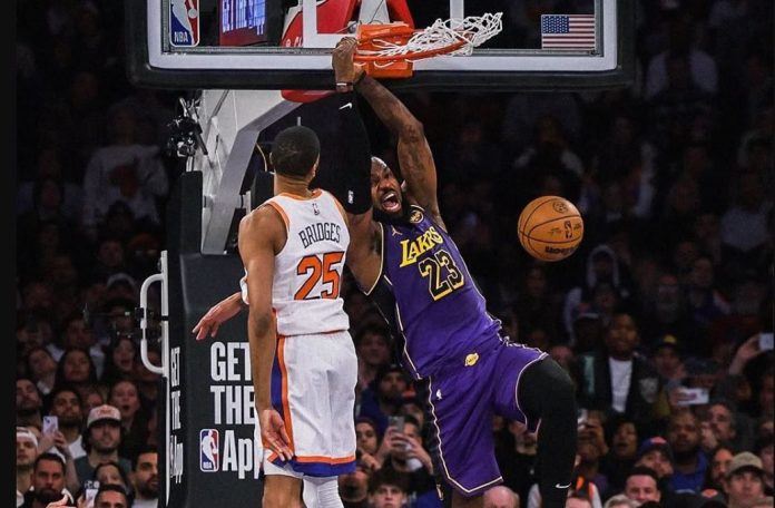 NBA Roundup: LeBron Puts Up Triple-Double in New York, Bam Adebayo Hits Game-Winner, Aaron Wiggins Explodes