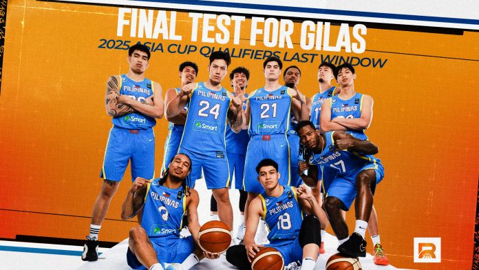The Final Test for Gilas in the Last Window of 2025 Asia Cup Qualifiers