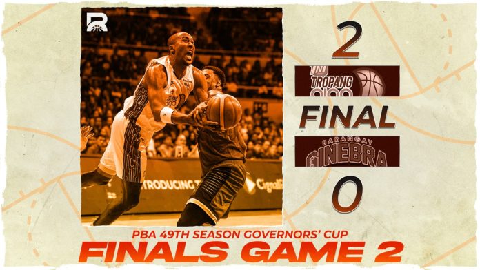 TNT Bucks Slow Start to Frustrate Ginebra, Now Halfway to PBA Governors’ Cup Title