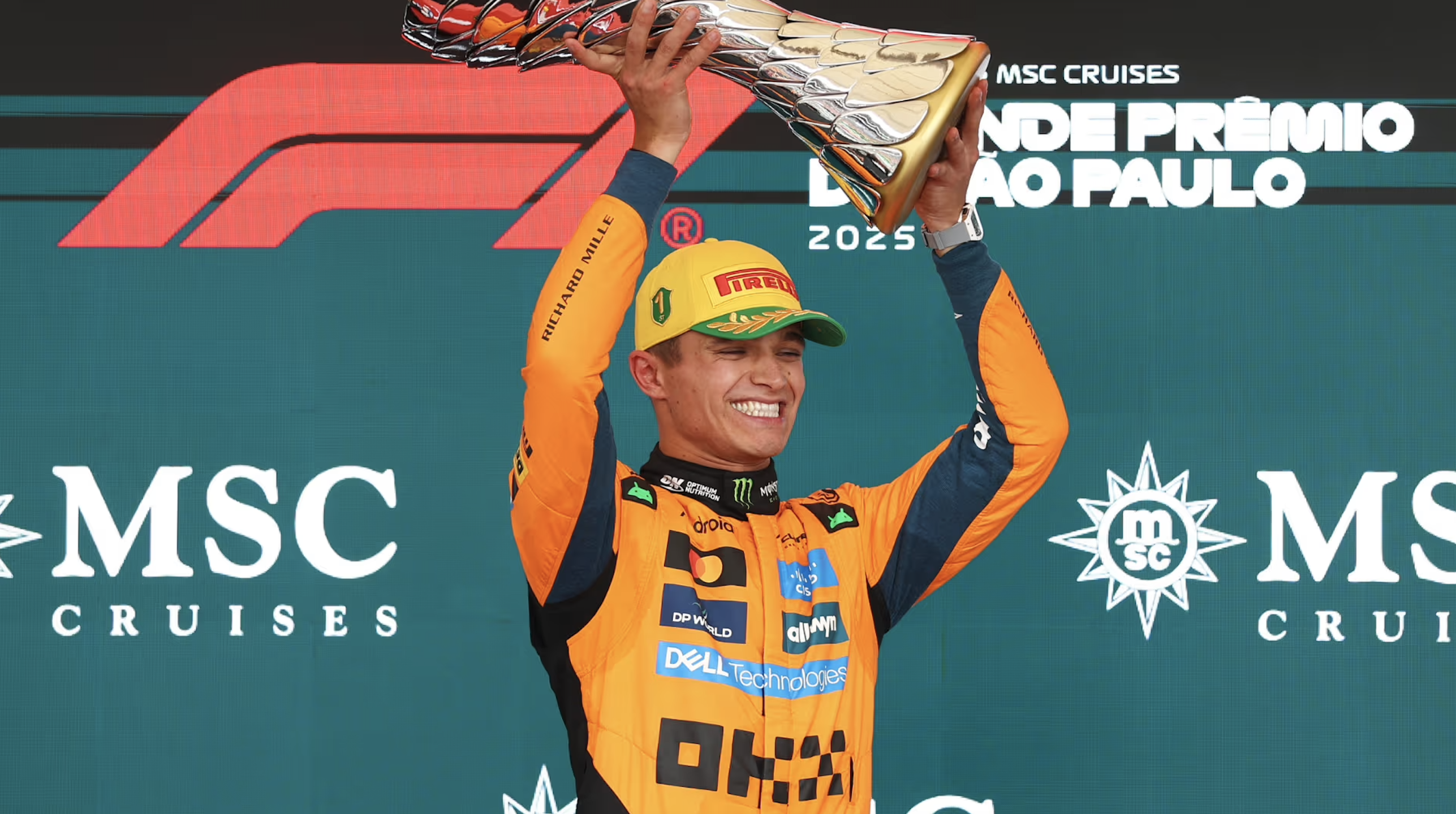 F1 São Paulo Grand Prix 2025: Lando Norris Claims Another Victory as Max Verstappen Finishes Third Despite Obstacles