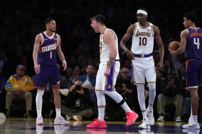 NBA: Luka Doncic Still “Owns” Devin Booker After Lakers’ Exceptional Win Over Imploding Suns