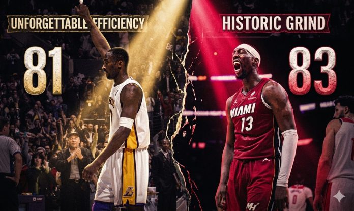 Bam Adebayo’s Historic 83 Points or Kobe Bryant’s Legendary 81? Scoring Feat Divides Fans