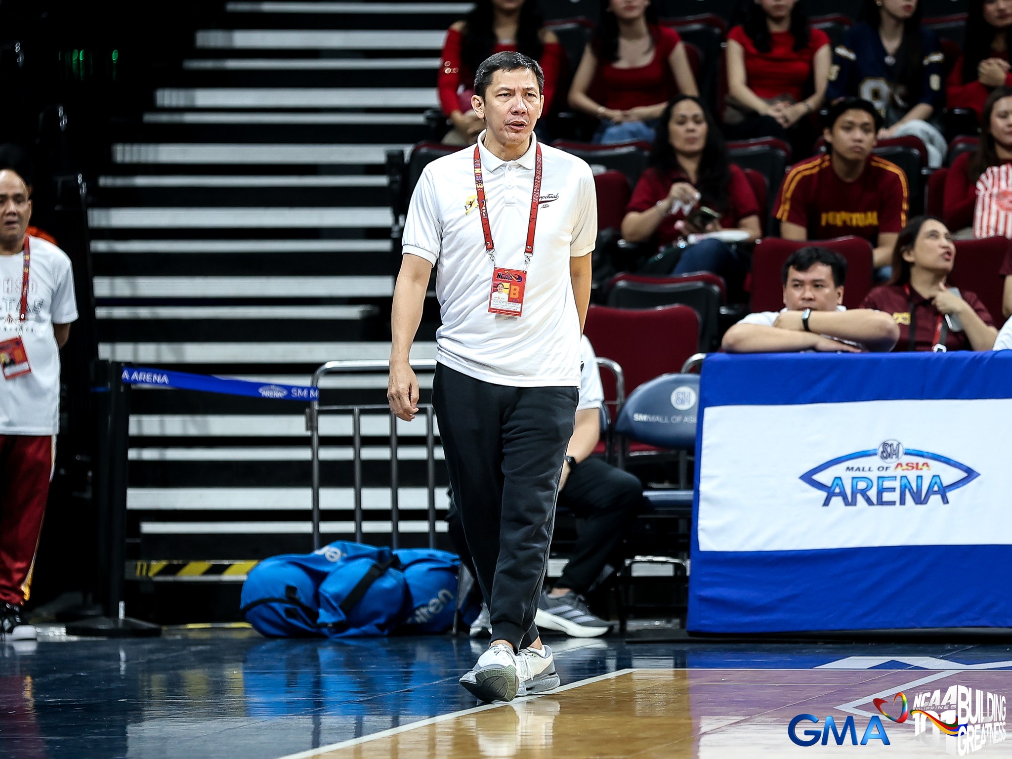 NCAA Season 101 (Quarterfinals): University of Perpetual Help Head Coach Olsen Racela – “We pride ourselves on the defensive end”