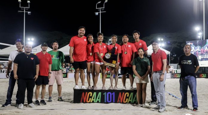 San Beda Captures NCAA Season 101 Women’s Beach Volleyball Gold