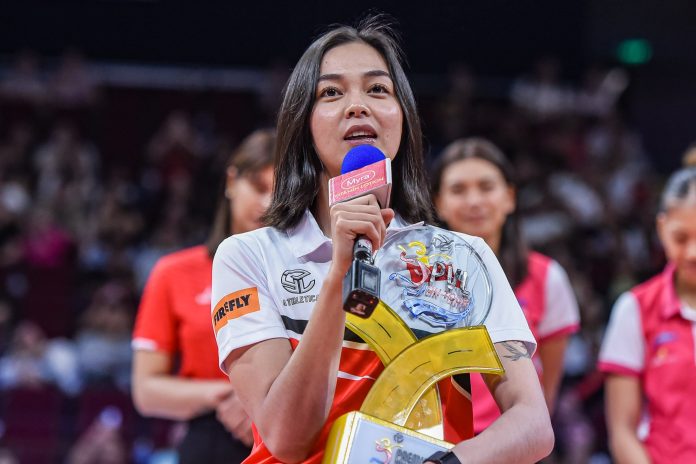 Erika Santos from Cignal Earns MVP and Headlines the PVL on Tour Awarding Ceremony