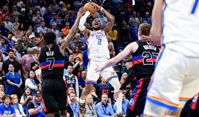 Shai Gilgeous-Alexander Gets Potential Game-Winner Waived, Still Leads Thunder Past Pistons in OT Thriller for 60th Win