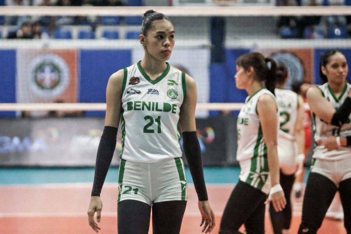 NCAA Season 101 Women’s Volleyball: Zam Nolasco Bares Critical Adjustment to Game as Benilde Clinches Twice-to-Beat Edge