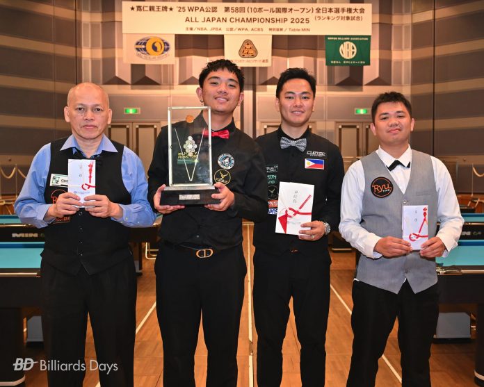 Filipino Cue Masters Rule the All Japan Championship as Kyle Amoroto Captures the Crown