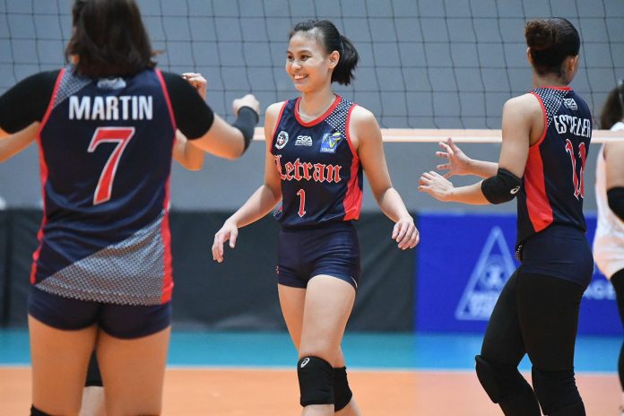 V-League: Letran Finally Collects a Win, FEU Survives a 5-Set Nail-Bitter