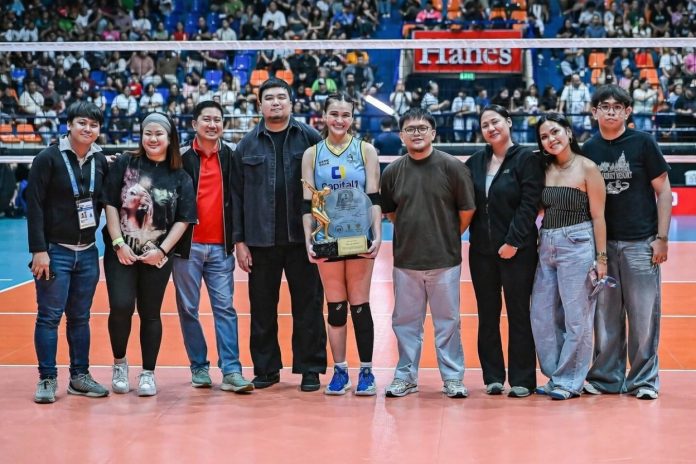 PVL’s Bella Belen Joins Alyssa Valdez, Mika Reyes as PSA’s Miss Volleyball