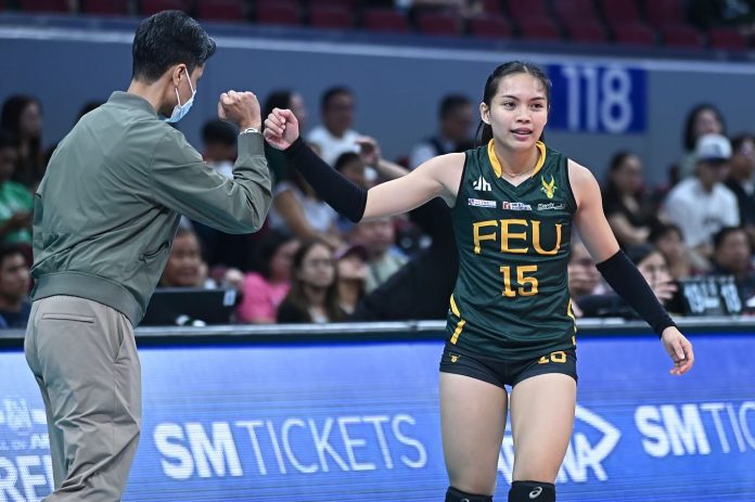 UAAP Season 87 Volleyball: Ateneo’s Ken Batas, FEU’s Gerzel Petallo Earn Players of the Week Nod