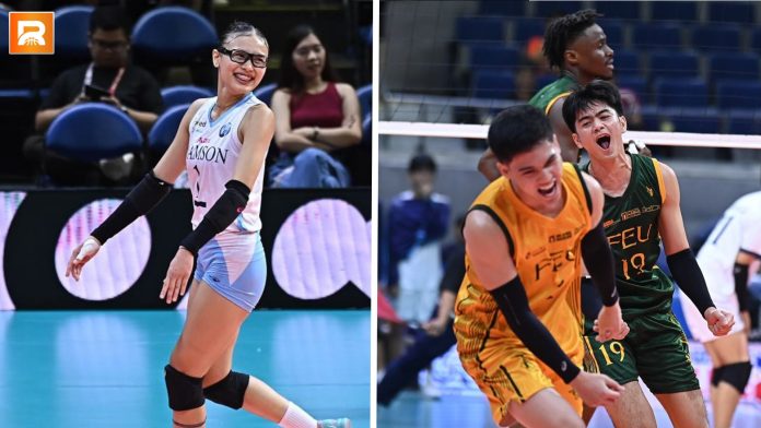 UAAP Season 87 Volleyball: Rookies Shaina Nitura, Amet Bituin Earn Players of the Week Plum