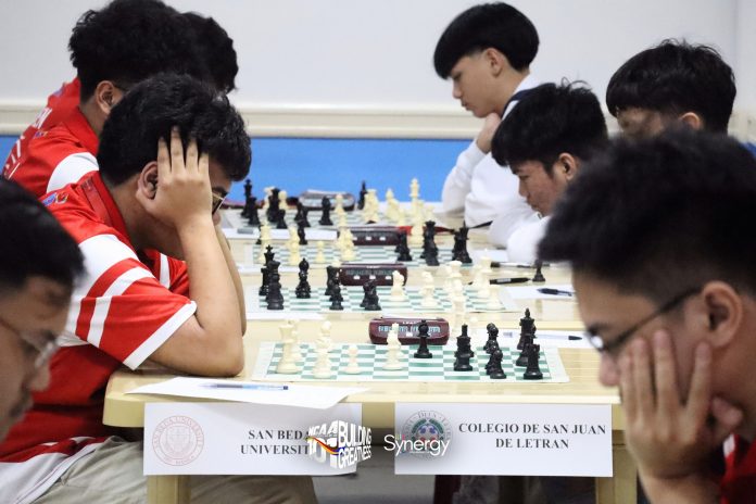 NCAA Season 101 (Chess): Day 1 Highlights the Brilliance of LPU and Defending Champs San Beda in Seniors
