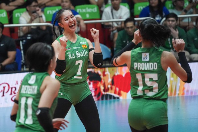 UAAP Season 88 Women’s Volleyball: La Salle Cruises Past Ateneo, Moves Closer to Elimination Sweep