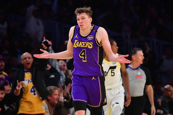 NBA: Lakers Rookie Dalton Knecht Erupts for Career-high 37 Points to Take Down the Jazz