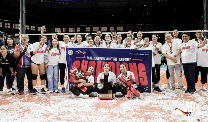 NCAA Season 101 Women’s Volleyball: Letran Lady Knights End 28-Year Title Drought with Five-Set Epic Over Benilde Lady Blazers
