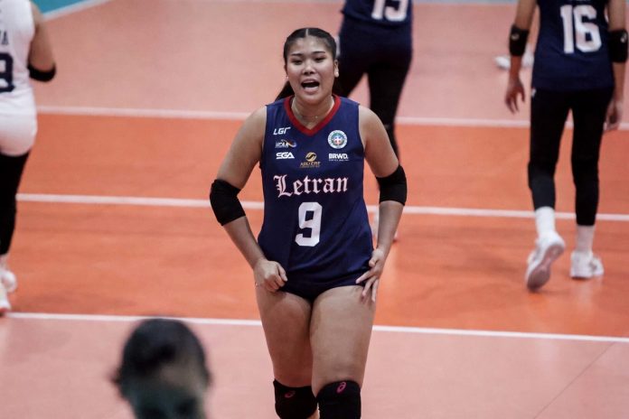 NCAA Season 101 Women’s Volleyball: Letran’s Joralyn Panangin Stays Ready as Lady Knights on Cusp of Title