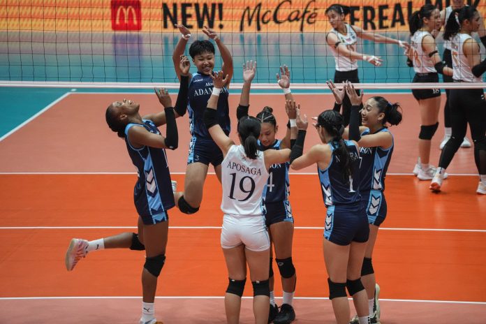 UAAP Season 88 Women’s Volleyball: Adamson Sweeps UST, Grabs Share of Third