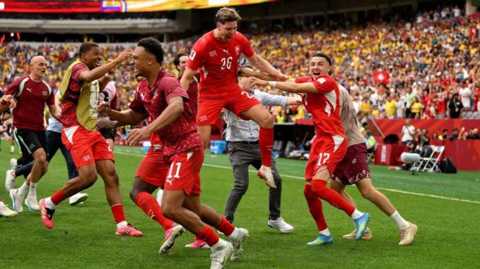 Switzerland Survive Colombia on Spot Kicks, Reach First FIFA World Cup QFs Since 1954