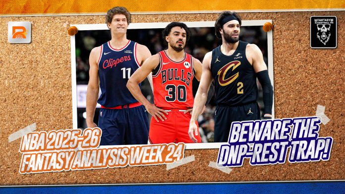 NBA 2025-26 Fantasy Basketball Schedule Analysis: Week 24