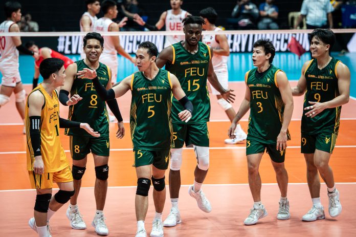 UAAP Season 87 Men’s Volleyball BY THE NUMBERS: FEU Stays Perfect Against UE